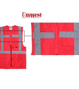 Uniwest® UW-S268 Yönetici İkaz Yeleği